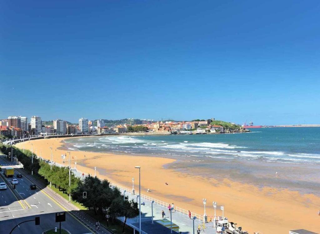 Pintor Pelayo Daire Gijón Dış mekan fotoğraf